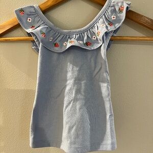 Mini Boden Girls Embroidered Tank